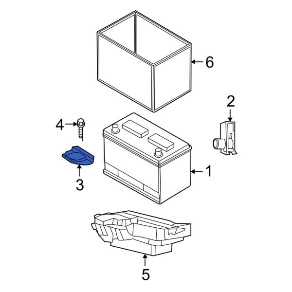 Battery Hold Down