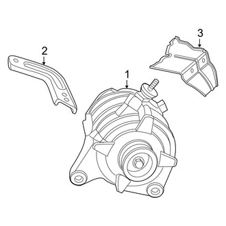 Dodge OE - Electrical - Alternator (Crew / R/T / SE / SXT)