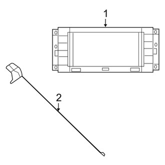Dodge OE - Electrical - Navigation System Components