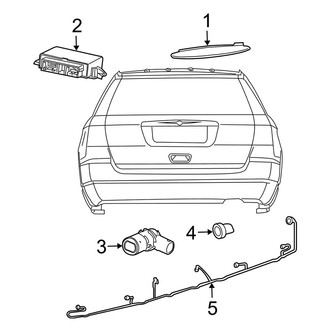 Dodge OE - Electrical Components (Reverse Assist System)