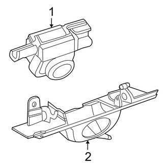 Dodge OE - Electrical Components (Rear View Camera System)