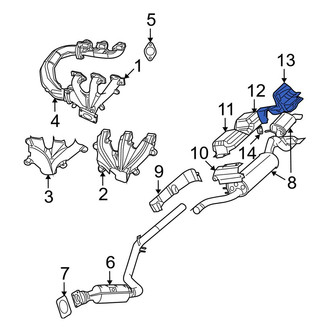 Dodge OE - Rear Floor Pan Heat Shield