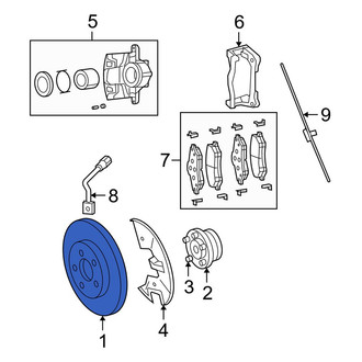 Dodge OE - Rear Disc Brake Rotor