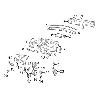 Dodge OE - Instrument Panel Components