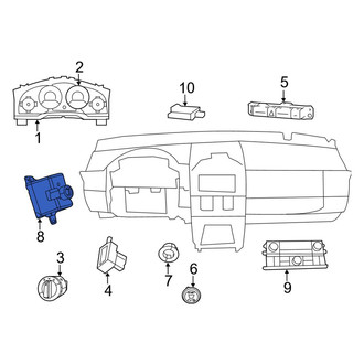 Dodge OE - Keyless Entry Receiver