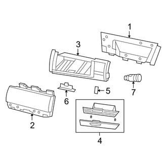 Dodge OE - Instrument Panel - Glove Box