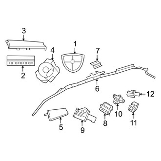 Dodge OE - Restraint Systems - Air Bag Components