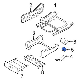 Dodge OE - Front Seat Frame Insulator
