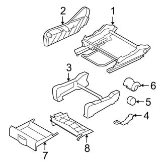 Dodge OE - Seats & Tracks - Tracks & Components (Manual)
