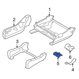 Dodge OE - Front Seat Frame Insulator