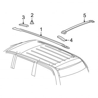 2020 Dodge Grand Caravan OEM Roofs & Parts - Panels, Drip Rails | CARiD