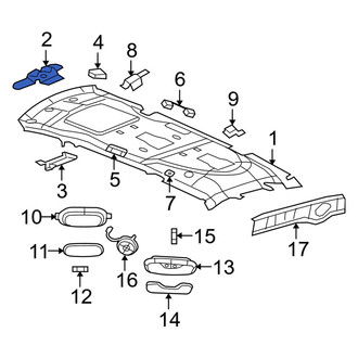 Dodge OE - Front Upper Console Bracket
