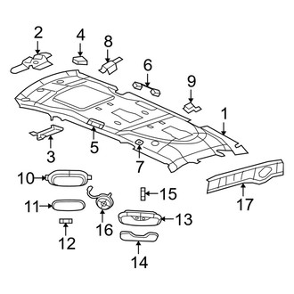 Dodge OE - Roof - Interior Trim