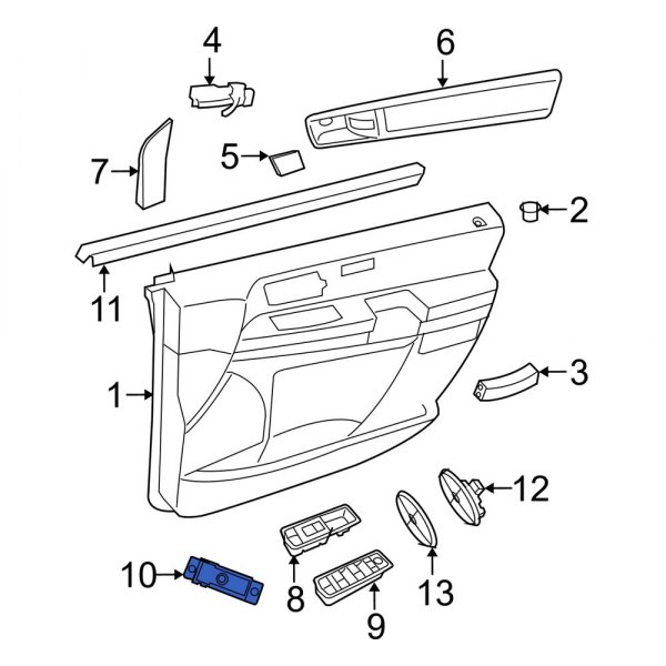 Seat Memory Switch