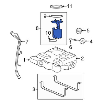 Dodge OE - Fuel Pump and Sender Assembly