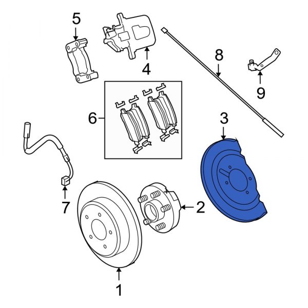 Brake Dust Shield