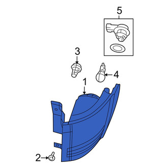 Dodge OE - Left Tail Light Assembly