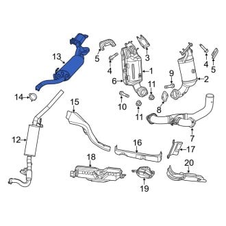 Dodge OE - Dodge Grand Caravan 2012 Exhaust System - Manifold