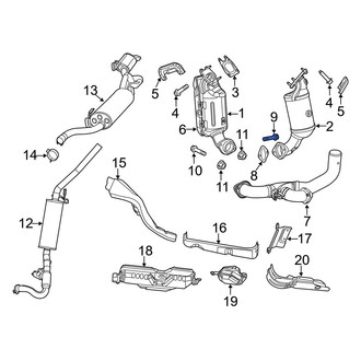 Dodge OE - Exhaust Bolt