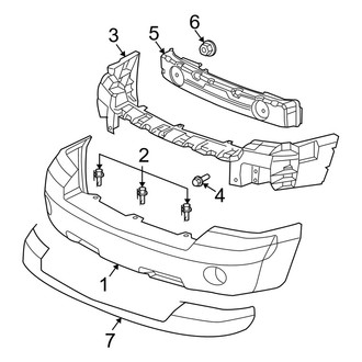 Dodge OE - Front Bumper - Bumper & Components