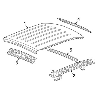 Dodge OE - Cab - Roof & Components (Club Cab)