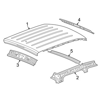 Dodge OE - Cab - Roof & Components (Quad Cab)