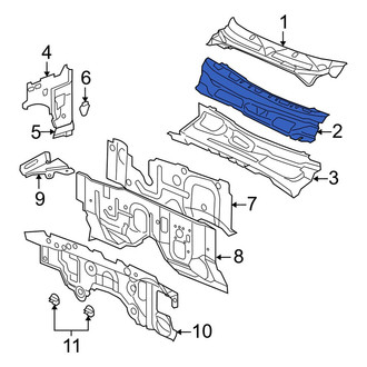 Dodge OE - Upper Cowl Panel