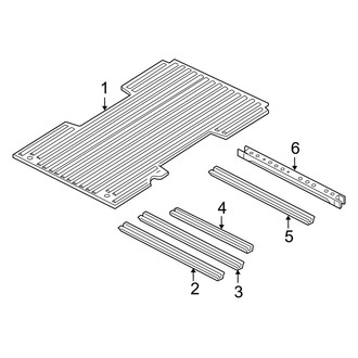 Dodge OE - Pick Up Box - Floor (Quad Cab)