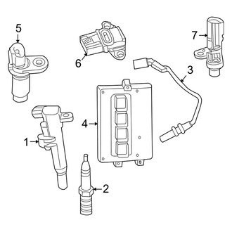 Dodge OE - Electrical - Ignition System (Laramie / SLT / Sport / SXT / TRX / TRX4 Flex)
