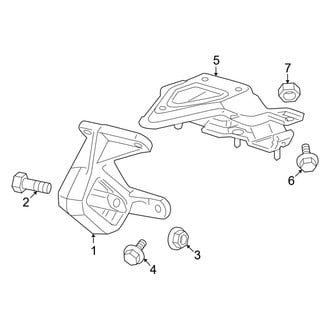 Dodge OE - Engine & Transmission Mounting (RWD Flex)