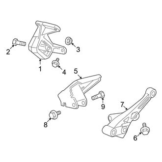 Dodge OE - Engine & Transmission Mounting (4WD Flex)
