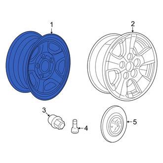 Dodge OE - Wheel