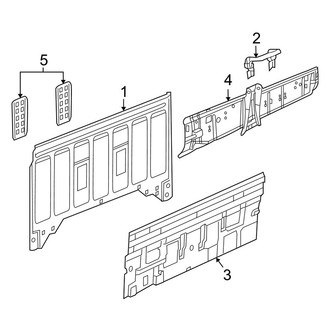 Dodge OE - Cab - Back Panel