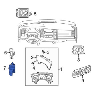 Dodge OE - Brake Light Switch