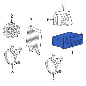 Dodge OE - Radio Control Unit