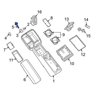 Dodge OE - Console Screw