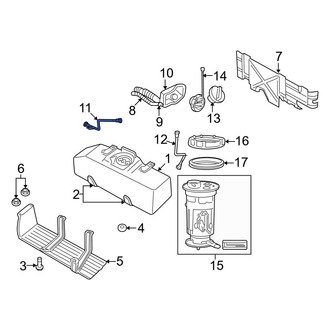 Dodge OE - Front Evaporative Emissions System Lines