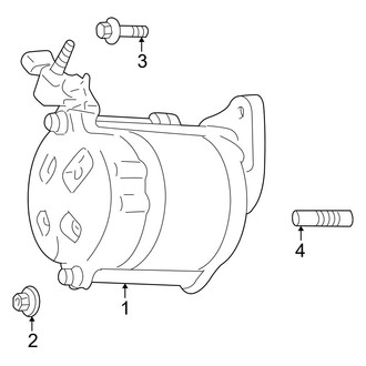 Dodge OE - Electrical - Starter (4.7L Automatic Tr)
