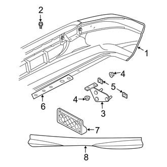 Dodge OE - Front Bumper - Bumper & Components (1-Piece)