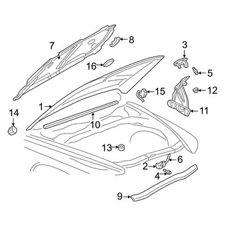 Dodge OE - Hood & Grille - Exterior Trim