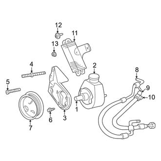 Dodge OE - Steering Gear & Linkage - Pump & Hoses (4WD)