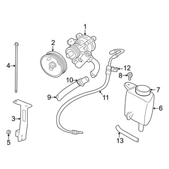 Dodge OE - Steering Gear & Linkage - Pump & Hoses (RWD 2.5L)