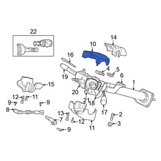 Dodge OE - Upper Steering Column Cover
