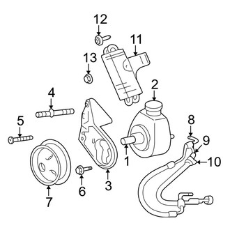 Dodge OE - Steering Gear & Linkage - Pump & Hoses