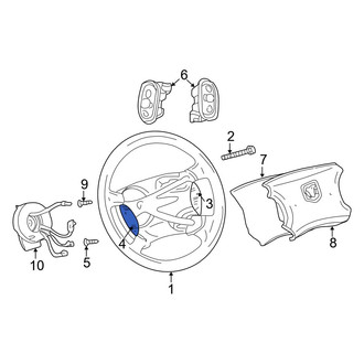 Dodge OE - Left Cruise Control Switch