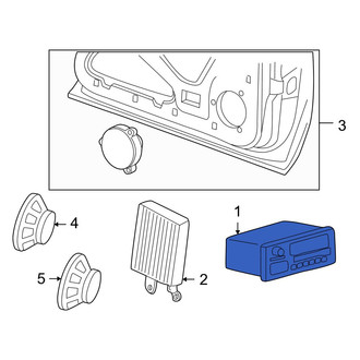 Dodge OE - Radio Control Unit