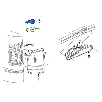 Dodge OE - Tail Light Bulb