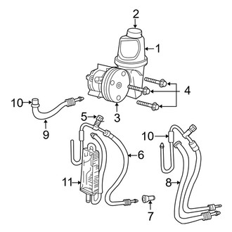 Dodge OE - Steering Gear & Linkage - Pump & Hoses