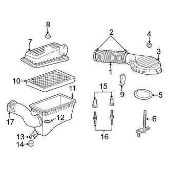 Dodge OE - Engine - Air Intake (4.7L)