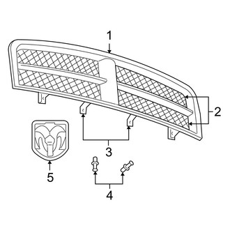Dodge OE - Grille & Components